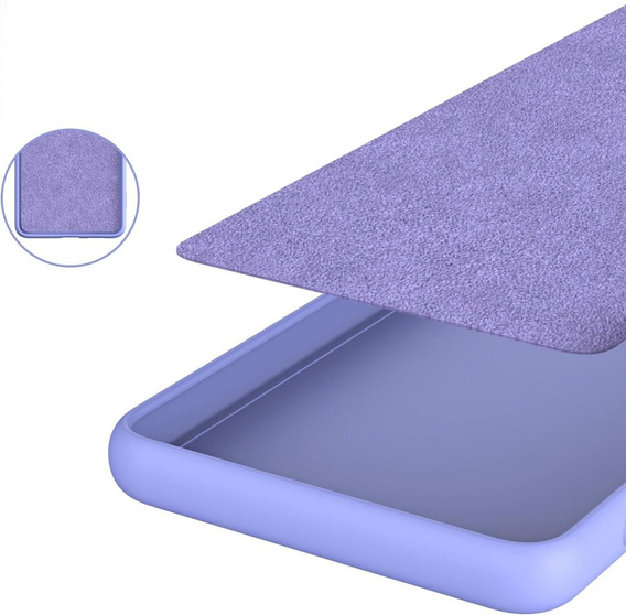 Husa pentru Xiaomi Poco F6 Pro, Silicone Lite, violet