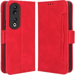 Cu clapetă pentru Honor 90, Card Slot, roșu
