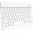 Mini tastatură fără fir Bluetooth pentru tabletă, negru