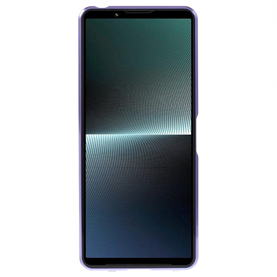 Husa pentru Sony Xperia 1 V, Magnetic Dual Glass, violet