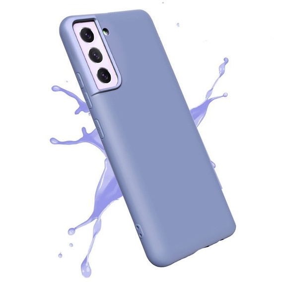 Husa pentru Samsung Galaxy S21, Silicone Lite, lavanda
