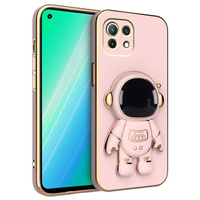 Huse pentru Xiaomi Mi 11 Lite / Mi 11 Lite 5G / 11 Lite 5G NE, Astronaut, roz rose gold