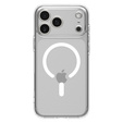 Carcasă Spigen Ultra Hybrid MagSafe pentru iPhone 17 Pro Max, transparentă / albă