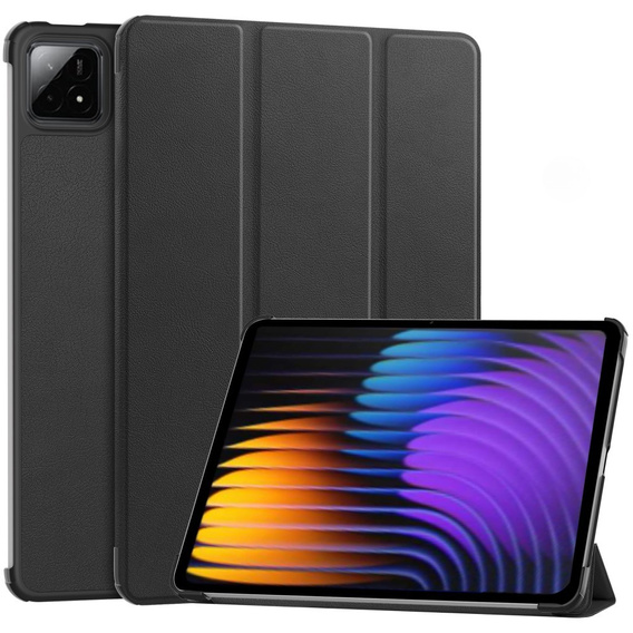 Husă pentru Xiaomi Pad 7 / 7 Pro, Smartcase, negru