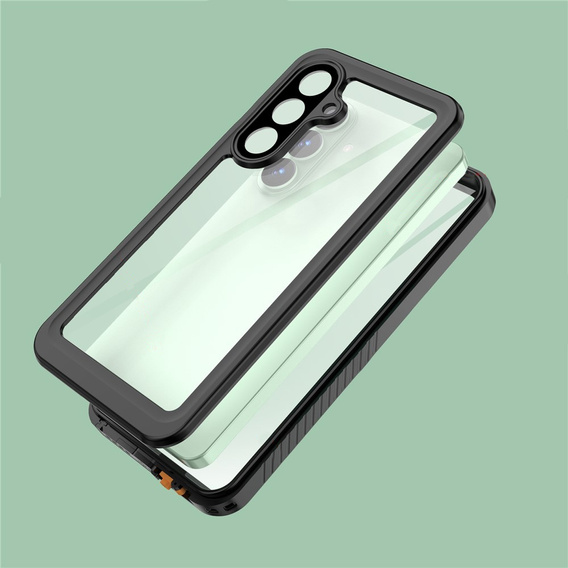 Husă impermeabilă Redpepper IP68 pentru Samsung Galaxy S26 Plus, negru