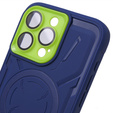 Husă pentru iPhone 15 Pro Max, ERBORD Armor Mag, albastru