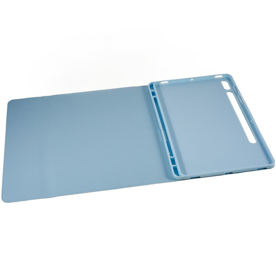 Carcasă + tastatură Samsung Galaxy Tab S7 T870/T875 / S8, Pen Slot, albastru