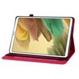 Husa pentru Samsung Galaxy Tab A7 Lite, Wallet Pen Slot, roșu