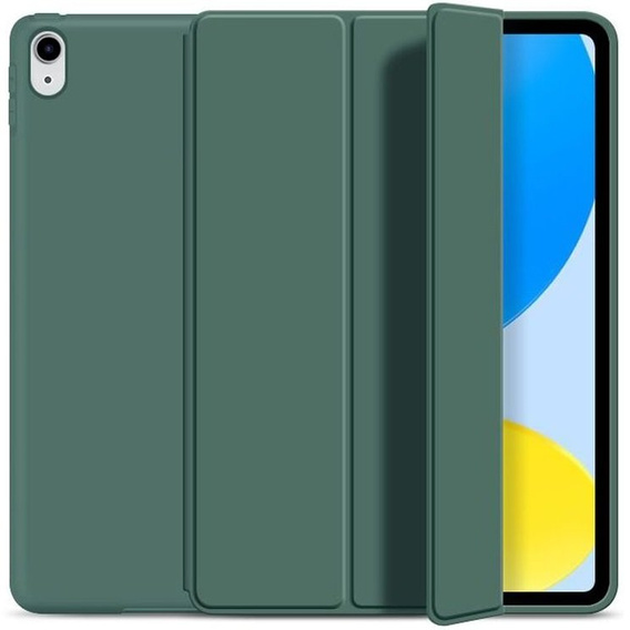 Etui do iPad 10.9 2022 10 Gen, Smart case z klapką, Zielone, Forest Green