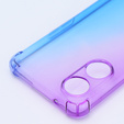 Husa pentru Oppo Reno8 T, Gradient Dropproof, Violet / albastru