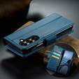 CASEME Litchi Wallet flip caz pentru Samsung Galaxy Z Fold7 5G