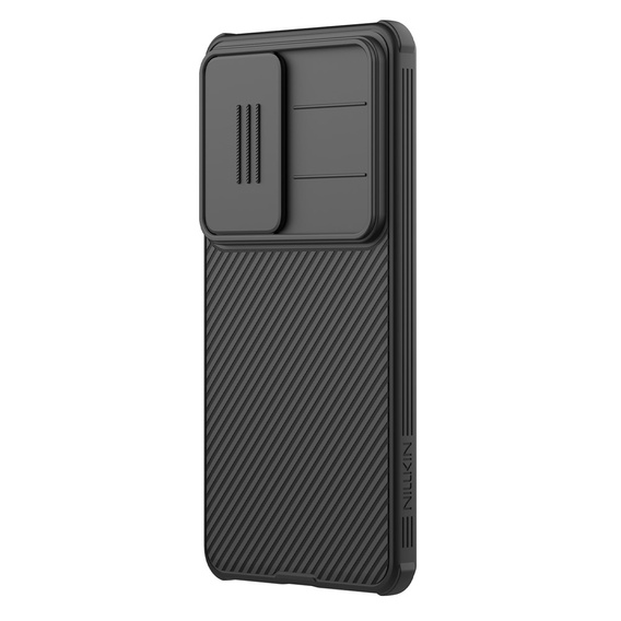 Husă NILLKIN Camshield Pro cu capac pentru cameră pentru Samsung Galaxy S26, negru