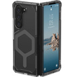 Urban Armor Gear Huse pentru Galaxy Z Fold 5 5G, Plyo MagSafe, transparent / gri