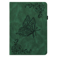 Husă pentru Lenovo Tab M10 Plus 10.6 Gen 3 TB-125F TB-128F, Butterfly, verde