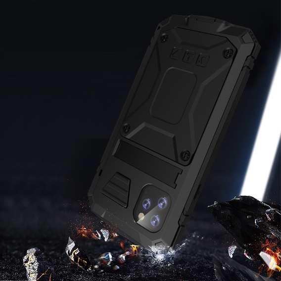 Husă blindată pentru iPhone 11 Pro Max, R-JUST, negru