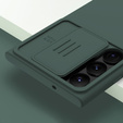 Husă NILLKIN pentru Samsung Galaxy S23 Ultra, husă CamShield din silicon pentru MagSafe, verde