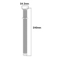 Brățară curea milaneză pentru Samsung Galaxy Watch Ultra 47mm (2025 / 2024), argintiu