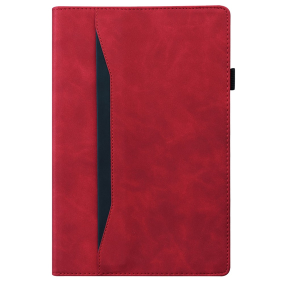 Husă pentru Xiaomi Redmi Pad Pro / Xiaomi Poco Pad, Classic, cu spațiu pentru stylus, roșu