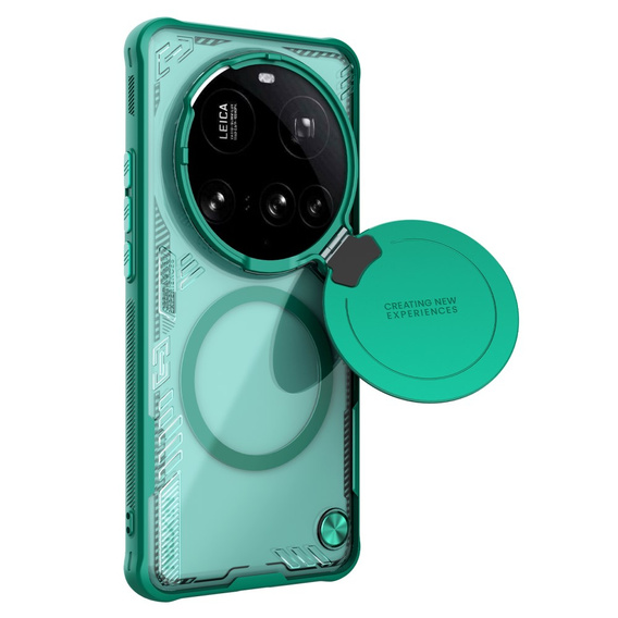 Carcasă pentru Xiaomi 15 Ultra, carcasă blindată Nillkin, Icelade Prop, pentru Magsafe, verde