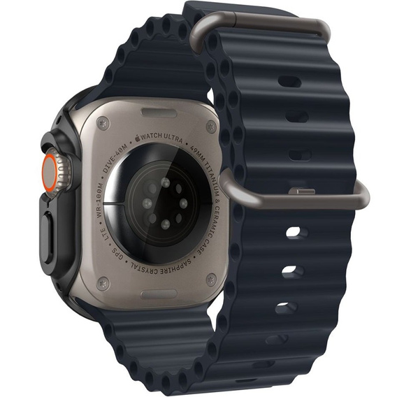 Etui SPIGEN do Apple Watch Ultra 49mm, Thin Fit, Czarne