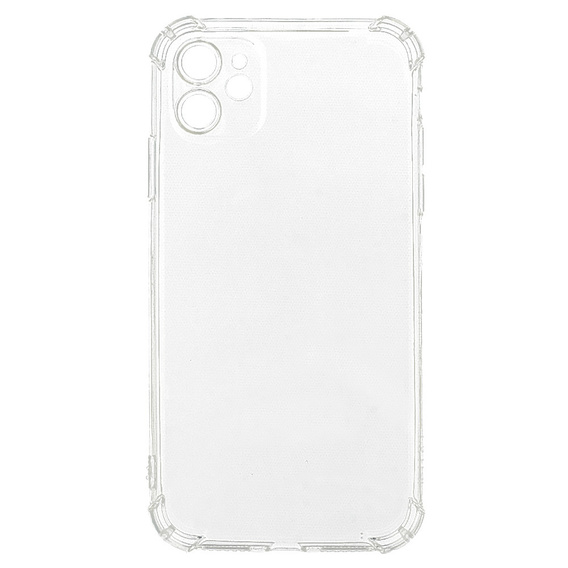 Carcasă pentru iPhone 11, Anti-Shock, transparentă + 2x sticlă 9H