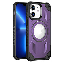 Husă pentru iPhone 11, Heavy Duty, pentru MagSafe, violet