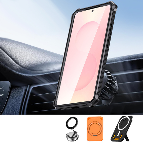 Husă de protecție compatibilă cu MagSafe, cu suport pentru Samsung Galaxy S26 Ultra