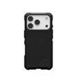 Husă Urban Armor Gear pentru iPhone 17 Pro Max, Metropolis LT MagSafe Kevlar, Kevlar Black