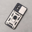 Husă blindată pentru Motorola Moto G84 5G, CamShield Slide, de aur