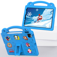 Husă pentru copii pentru iPad 10.9 2022 10 Gen, Cute Patterns, cu suport, albastru