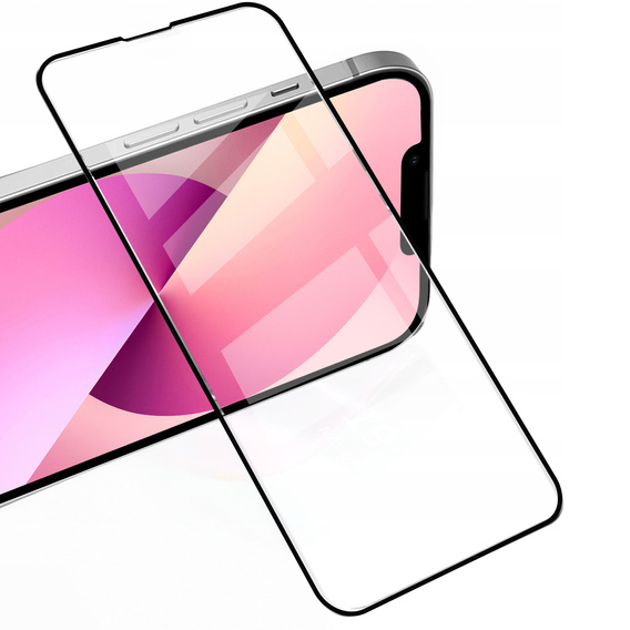 2x sticlă ceramică ERBORD Hybrid Glass pentru iPhone 13 Mini
