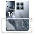 Huse pentru Xiaomi 14T Pro, Dropproof, transparentă