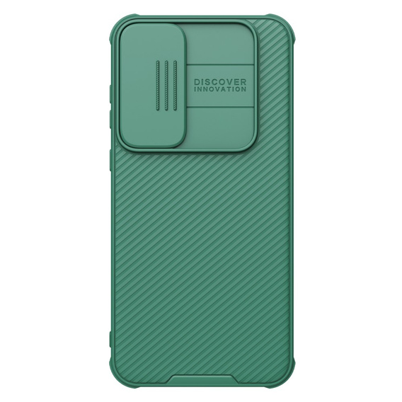 Carcasă blindată Nillkin pentru Samsung Galaxy A55 5G, CamShield Pro, verde