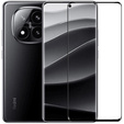 Sticlă călită 3D pentru Xiaomi Redmi Note 14 Pro+, cadru negru
