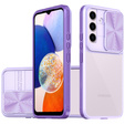 Huse pentru Samsung Galaxy A14 4G/5G, Slide Camera, violet