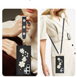 Husa pentru Samsung Galaxy S25 Ultra, Leather Flower Card Slot, negru