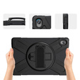 Husa blindată pentru Lenovo Tab P11 Pro Gen 2 TB132FU TB132XU 11.2", carcasă de protecție 360 cu slot pentru stylus, negru