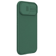 Carcasă blindată Nillkin pentru iPhone 15 Plus, CamShield Pro, verde