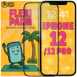 Sticlă ceramică 9D Flexi Palm pentru iPhone 12/12 Pro