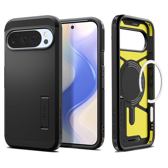 Carcasă Spigen Tough Armor MagSafe pentru Google Pixel 10 Pro XL, negru