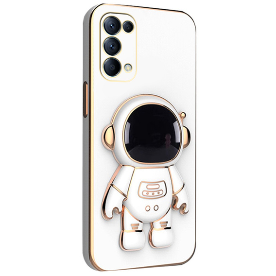 Huse pentru Oppo A74 5G, Astronaut, alb