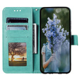 Cu clapetă pentru Realme 12 Pro 5G / 12 Pro+ 5G, Mandala, verde