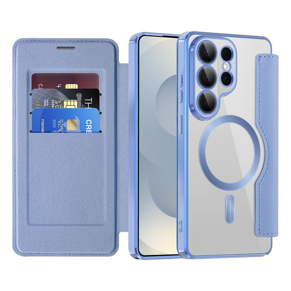 Husă RFID Wallet MagSafe cu protecție pentru cameră pentru Samsung Galaxy S26 Ultra