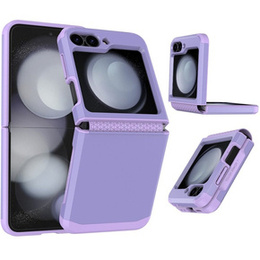 Husa blindată pentru Samsung Galaxy Z Flip7 FE / Z Flip6, Armorl Shockproof, violet