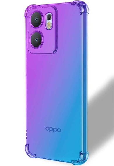 Husa pentru Oppo Reno 13F / Oppo Reno 13FS, Gradient Dropproof, Violet / albastru