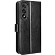 Cu clapetă pentru OnePlus Nord 5, Crazy Horse Wallet, negru