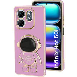 Huse pentru Infinix Hot 50i 4G, Astronaut, violet