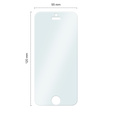 2x sticlă călită pentru iPhone 5/5S/5C/SE, ERBORD 9H Hard Glass pe ecran