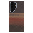 Carcasa pentru Samsung Galaxy S25 Ultra, Carbon Fiber MagSafe, de aur