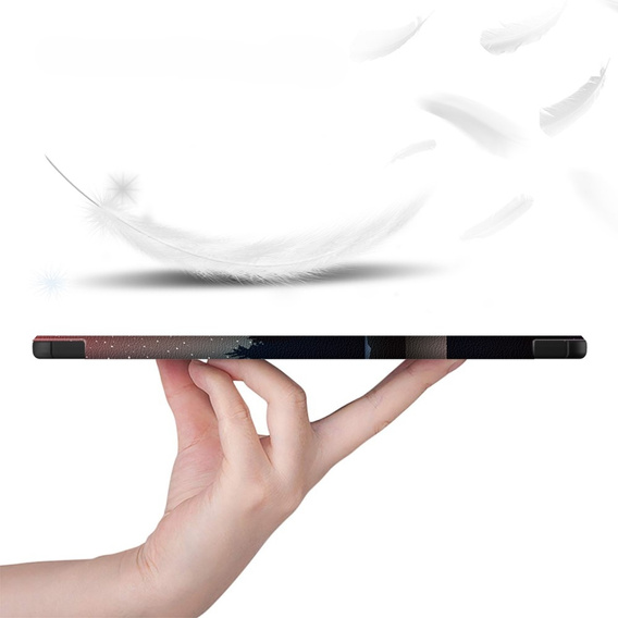 Huse pentru Samsung Galaxy Tab S9, Smartcase Hybrid Pen Slot, night